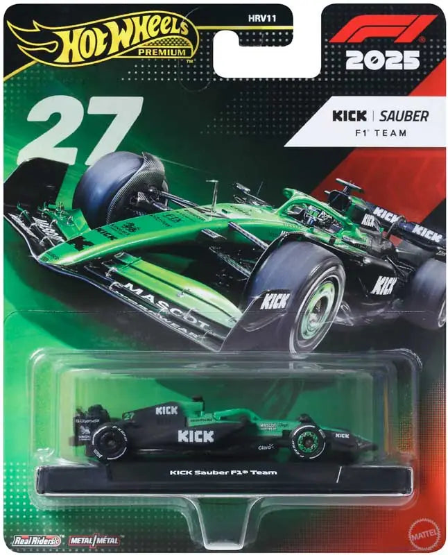 Hot Wheels Premium Formula 1: Stake f1 Team Kick Sauber Nico