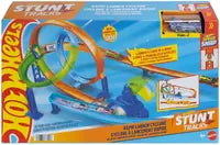 Hot Wheels Stunt Tracks Rapid Launch & Crash
