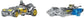 Hot Wheels Superstar Speeders 2 Pack Assorted