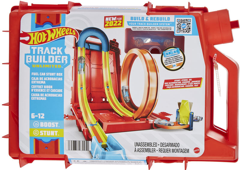 Hot Wheels Track Builder Unlimited Fuel Can Stunt Box