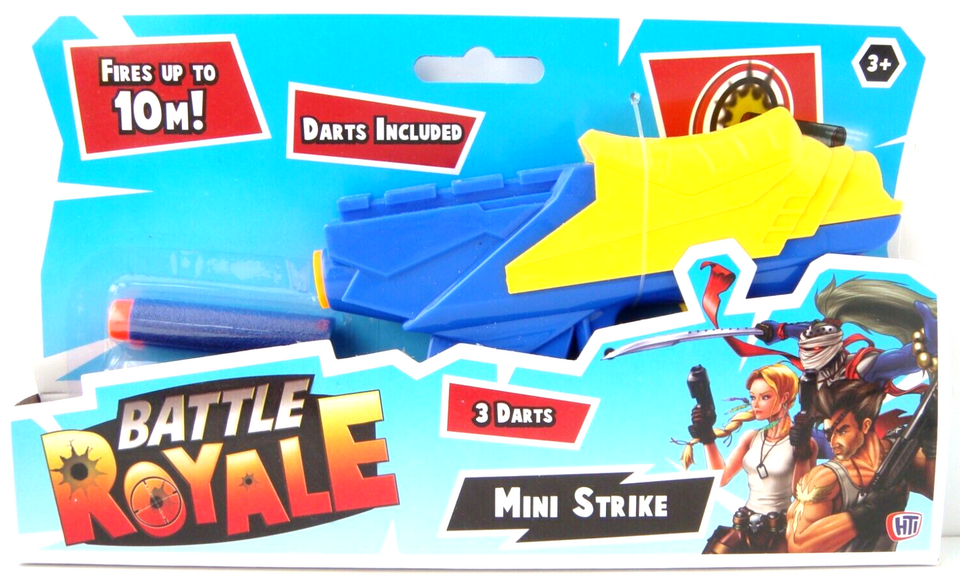 "HTI Fortnite Dart Gun: Action-packed battles at Uncle Jay's!"