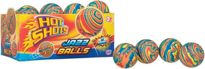 "HTI Hot Shots Hi Bounce Jazz Balls: 4 colors for fun! #UncleJaysToyStore"