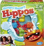 "Classic Hungry Hippos: Marble-Chomping Madness!"