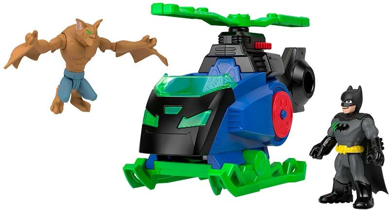 Imaginext Dc Super Friends Batman Helicopter
