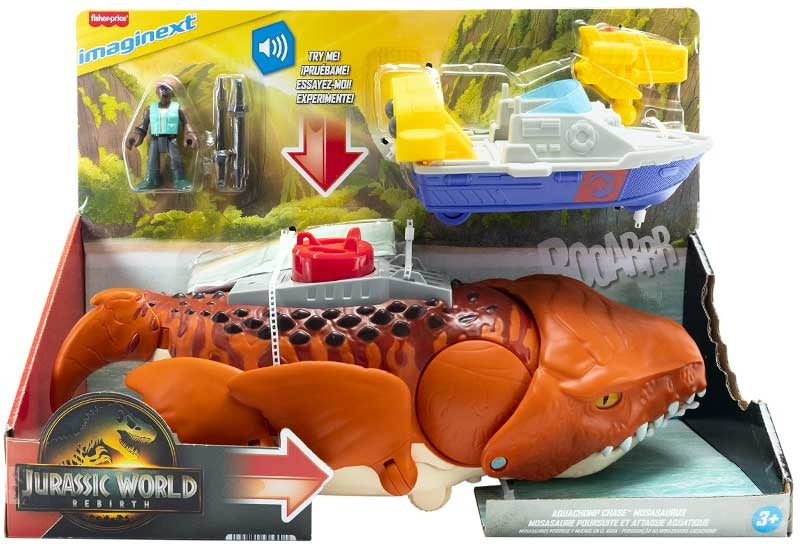 Imaginext Jurassic World 4 Lead Mosasaurus