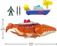 Imaginext Jurassic World 4 Lead Mosasaurus