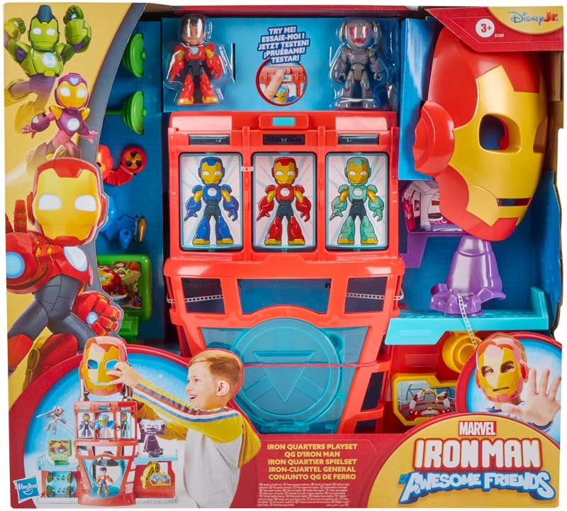Iron Man And Friends Iron Man Iq Playset