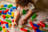 Jelly Blox 24pcs - Stash & Stack 2 In 1 Storage Case
