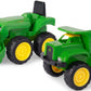 John Deere Mini Sandbox Tractor And Dump Truck Set