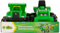 John Deere Mini Sandbox Tractor And Dump Truck Set