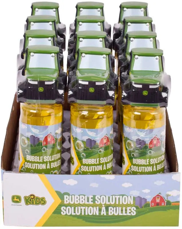 John Deere Tractor Top Bubble Bottle