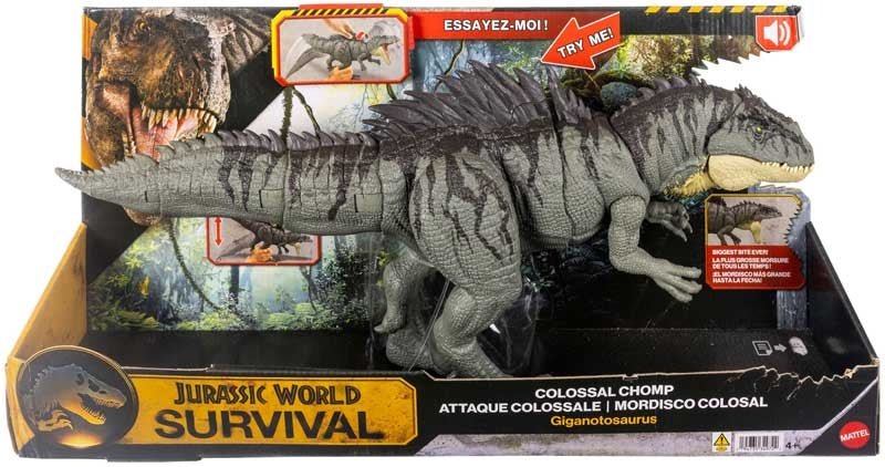Jurassic World Colossal Chomp Giganotosaurus