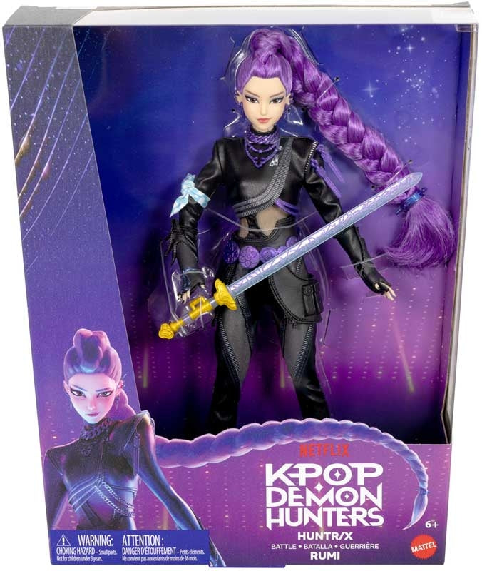 K - Pop Demon Hunters Deluxe Fashion Doll: Rumi