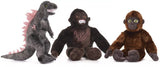 "Unleash Epic Battles: Official 12" Kong x Godzilla Plush Toy - New Empire Edition!"