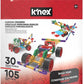 Knex Custom Cruisers 100 Pc - 30 Model Set With Bag