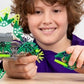 Knex Dynamic Dino 225 Pc - 6 Model Motorised Set With Ba