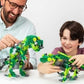 Knex Dynamic Dino 225 Pc - 6 Model Motorised Set With Ba