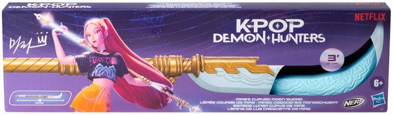 Kpop Demon Hunters Miras Curved Moon Sword