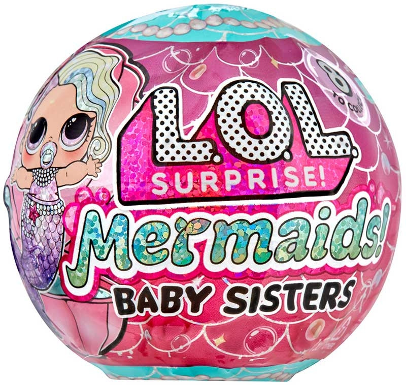 L.o.l. Surprise Mermaids! Baby Sisters Assorted