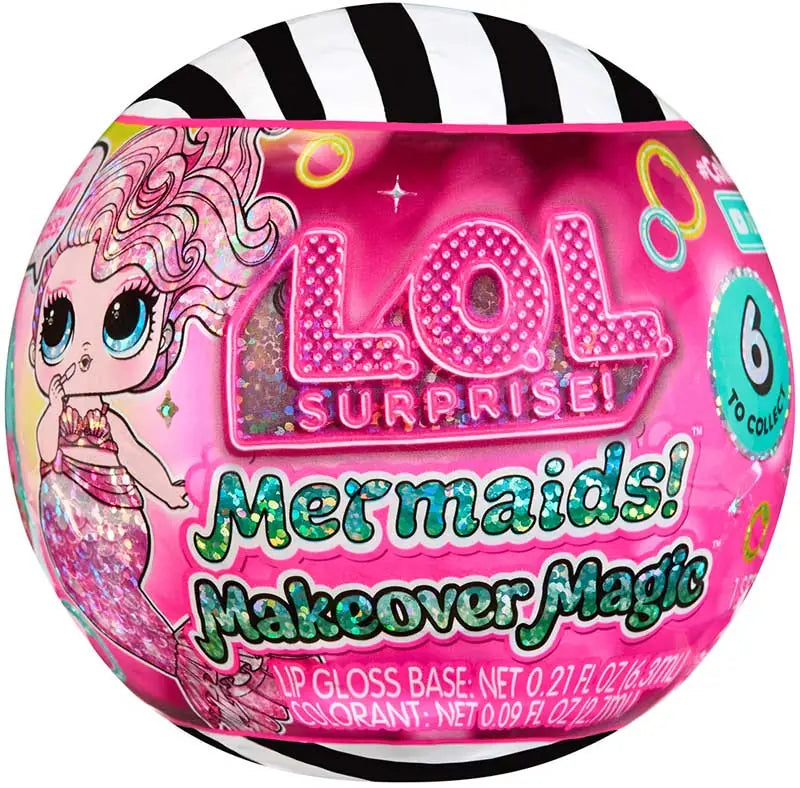 L.o.l. Surprise Mermaids! Makeover Magic Tots Assorted