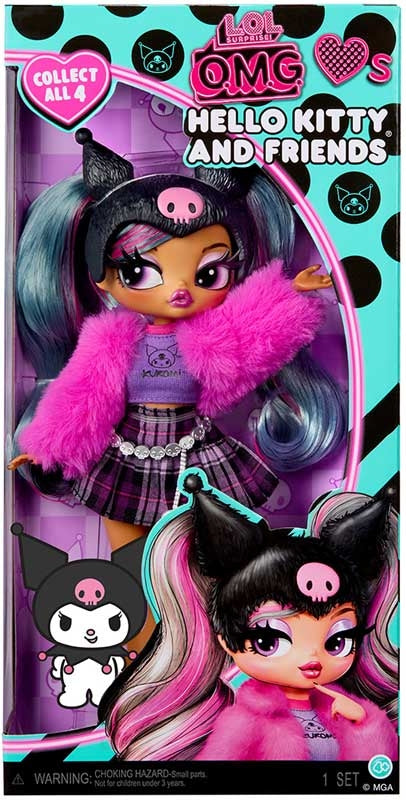L.o.l. Surprise O.m.g. Loves Hello Kitty & Friends - Kuromi