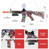 M416 Gel Blaster Sniper 75-85 cm - free delivery - comes with 50000 orbies.