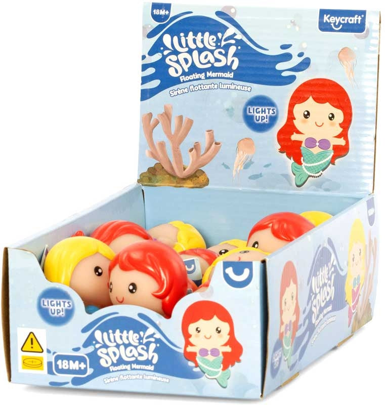 Light Up Floating Mermaid Bath Toy Assorted