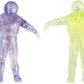Light Up Galaxy Spaceman Sensory Toy Assorted