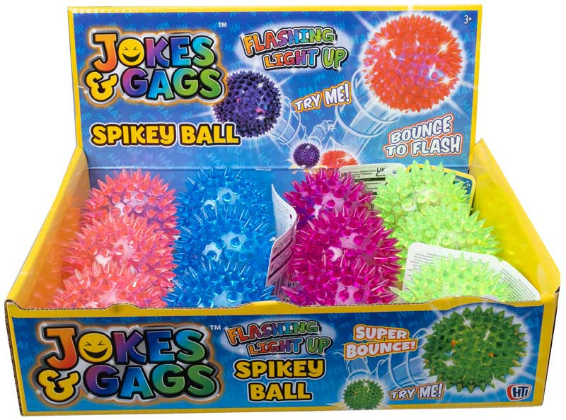Light-up Spikey Ball Assorted