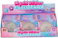 Liquid Glitter Fidget Spinner Assorted