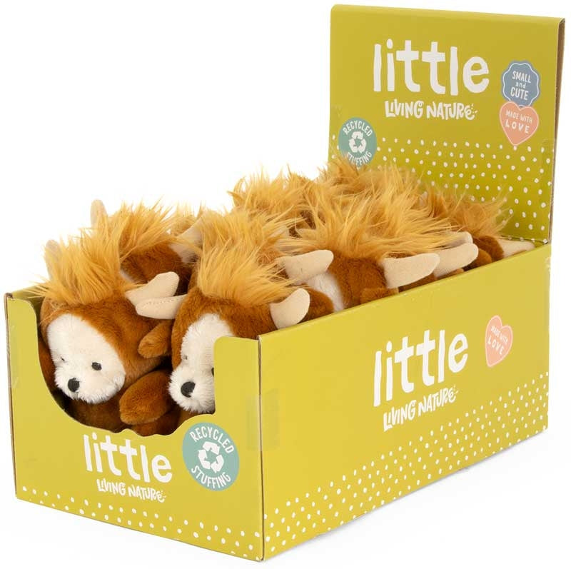 Little Dress Up Bear - Highland Cow