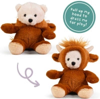 Little Dress Up Bear - Highland Cow