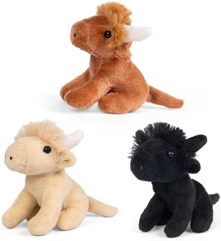 Little Living Nature Buddies Highland Cow Assorted