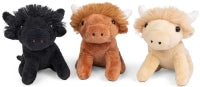 Little Living Nature Buddies Highland Cow Assorted