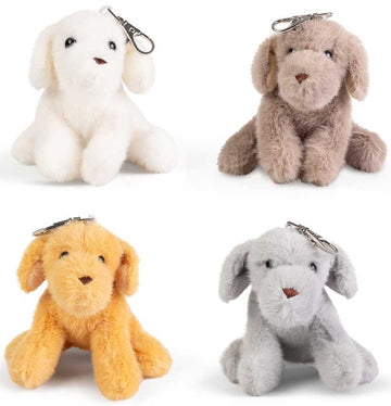 Little Living Nature Clips Puppy Keyrings Assorted