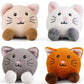 Little Living Nature Play Cat Pet Plush Assorted