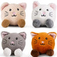 Little Living Nature Play Cat Pet Plush Assorted