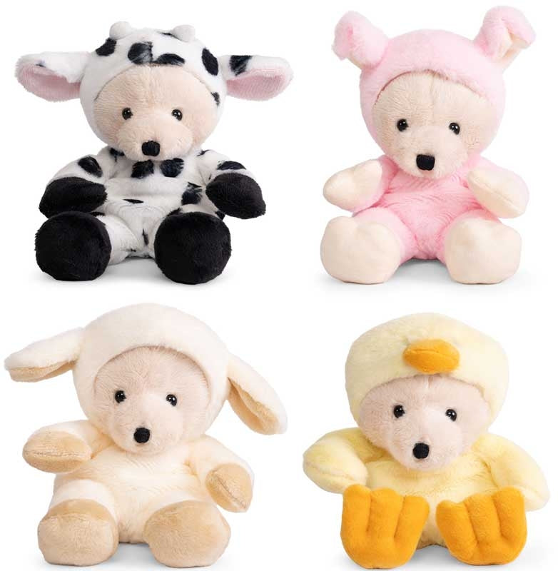 Little Living Nature Play Farm Animal Plush Assorted