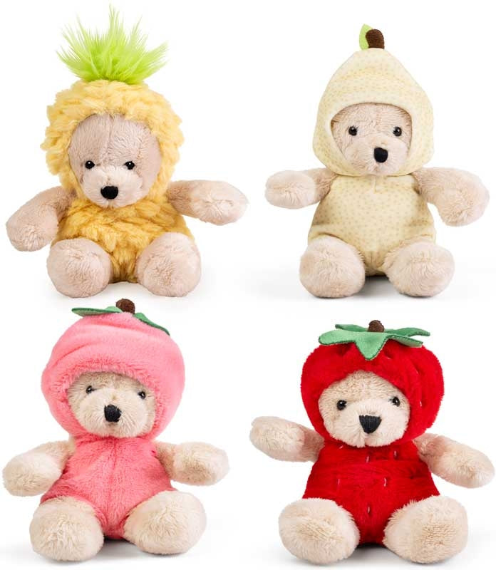 Little Living Nature Play Fruit Plush Assorted