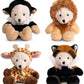 Little Living Nature Play Safari Animal Plush Assorted