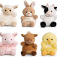 Little Living Nature Snugglies Farm Animal Plush Assorted