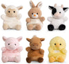 Little Living Nature Snugglies Farm Animal Plush Assorted