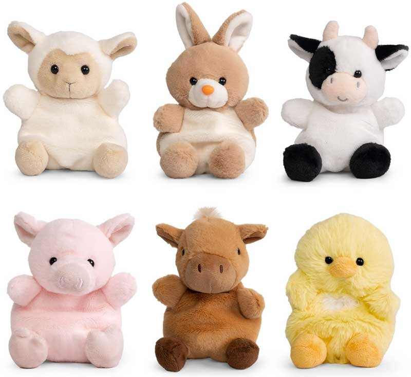 Little Living Nature Snugglies Farm Animal Plush Assorted