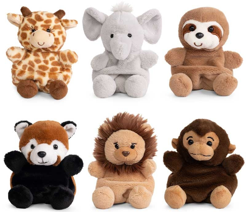 Little Living Nature Snugglies Safari Animal Plush Assorted