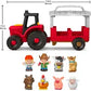 Little People Caring For Animals Tractor Gift Set