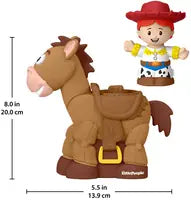 Little People Disney & Pixar Toy Story Bobbin Bullseye & Jes