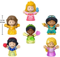 Little People Disney Princess Shimmer Gowns Figure Pack