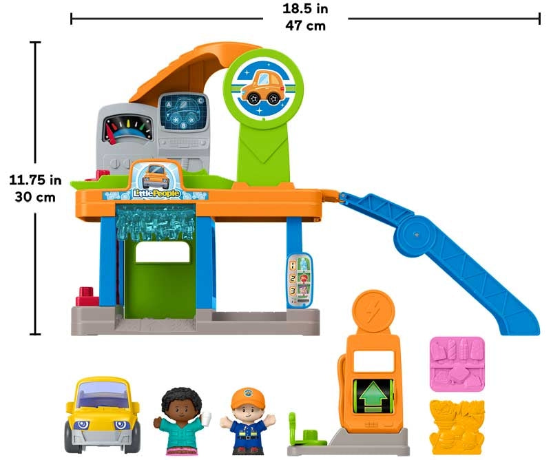 Little People Lets Go Fillin Fun Service Station