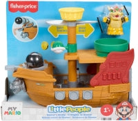 Little People Super Mario Bowsers Airship
