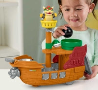 Little People Super Mario Bowsers Airship